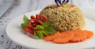 arroz integral en olla rápida